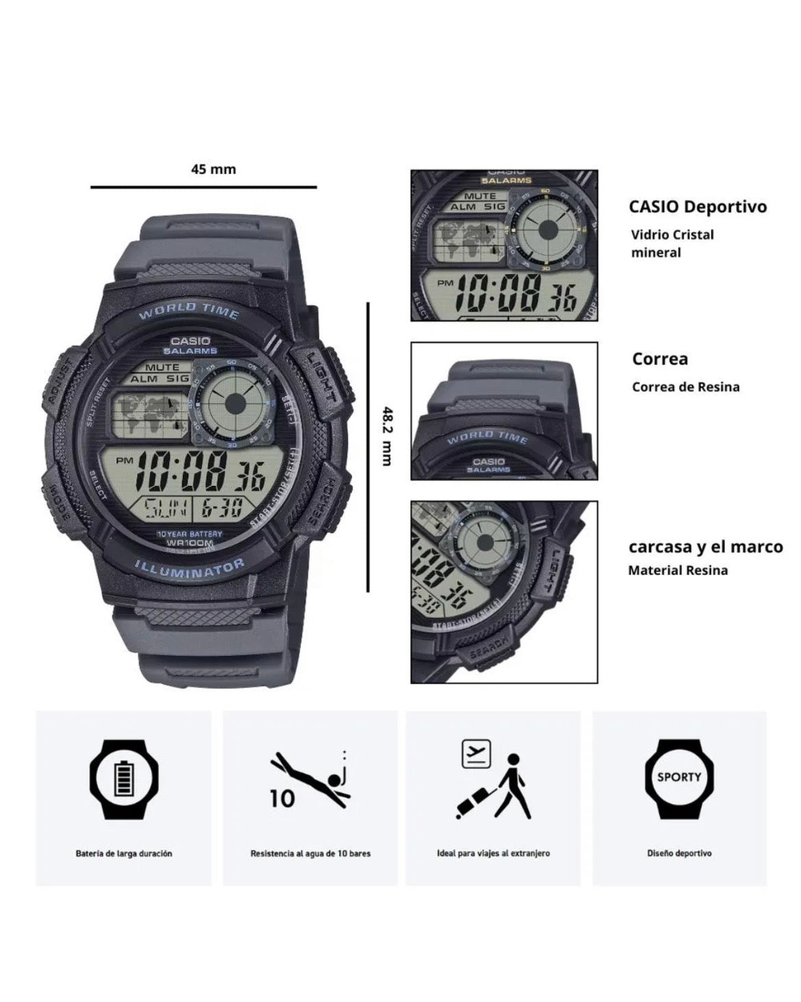 CASIO AE-1000W-