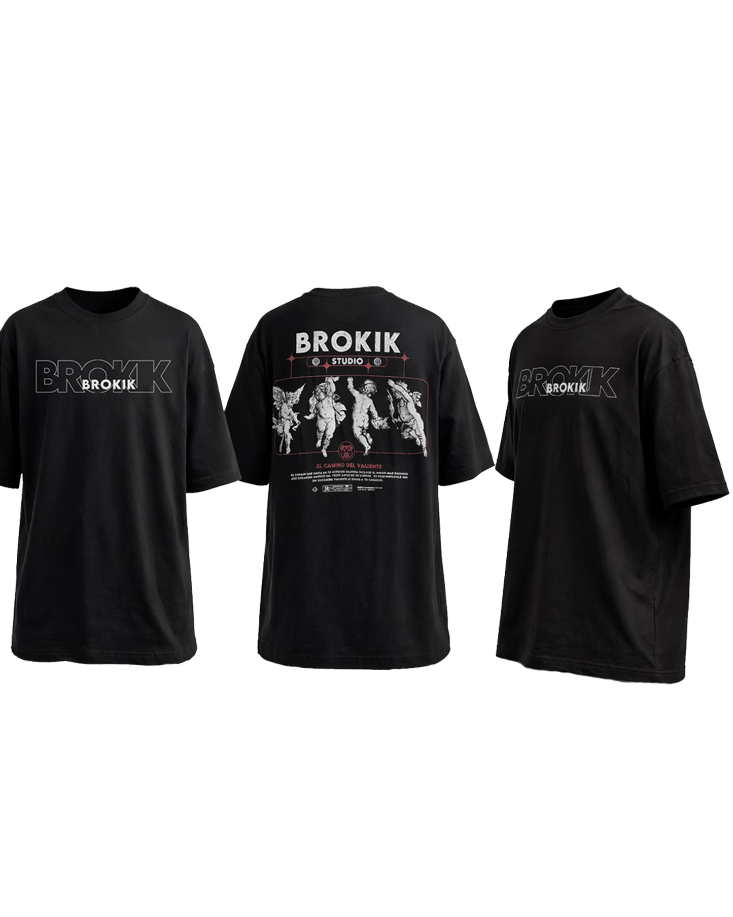 BROKIK STUDIO OVERSIZE - X01 BLACK